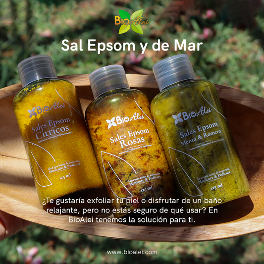 DIFERENCIA ENTRE SAL EPSOM Y SAL DE MAR