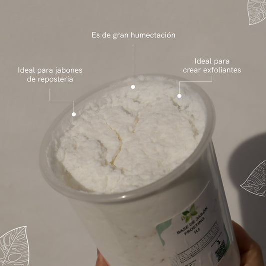 ¿Qué es el jabón frosting?