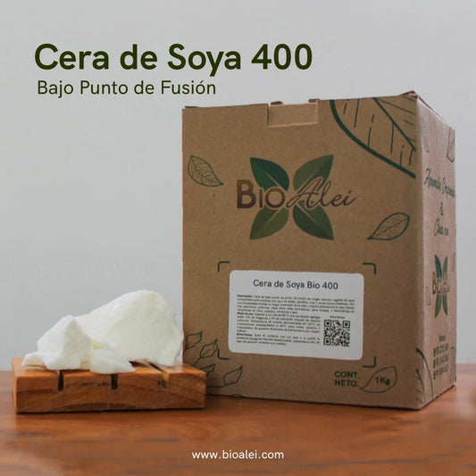 CERA DE SOYA BIO 400 BPF (Bajo punto de fusión)