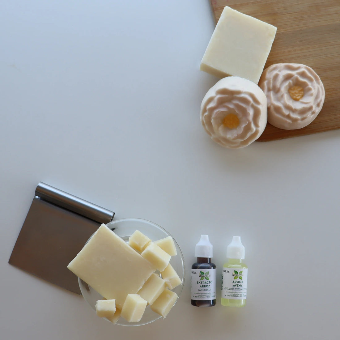 Receta de jabón de Glicerina Aclarante