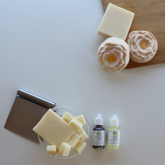 Receta de jabón de Glicerina Aclarante