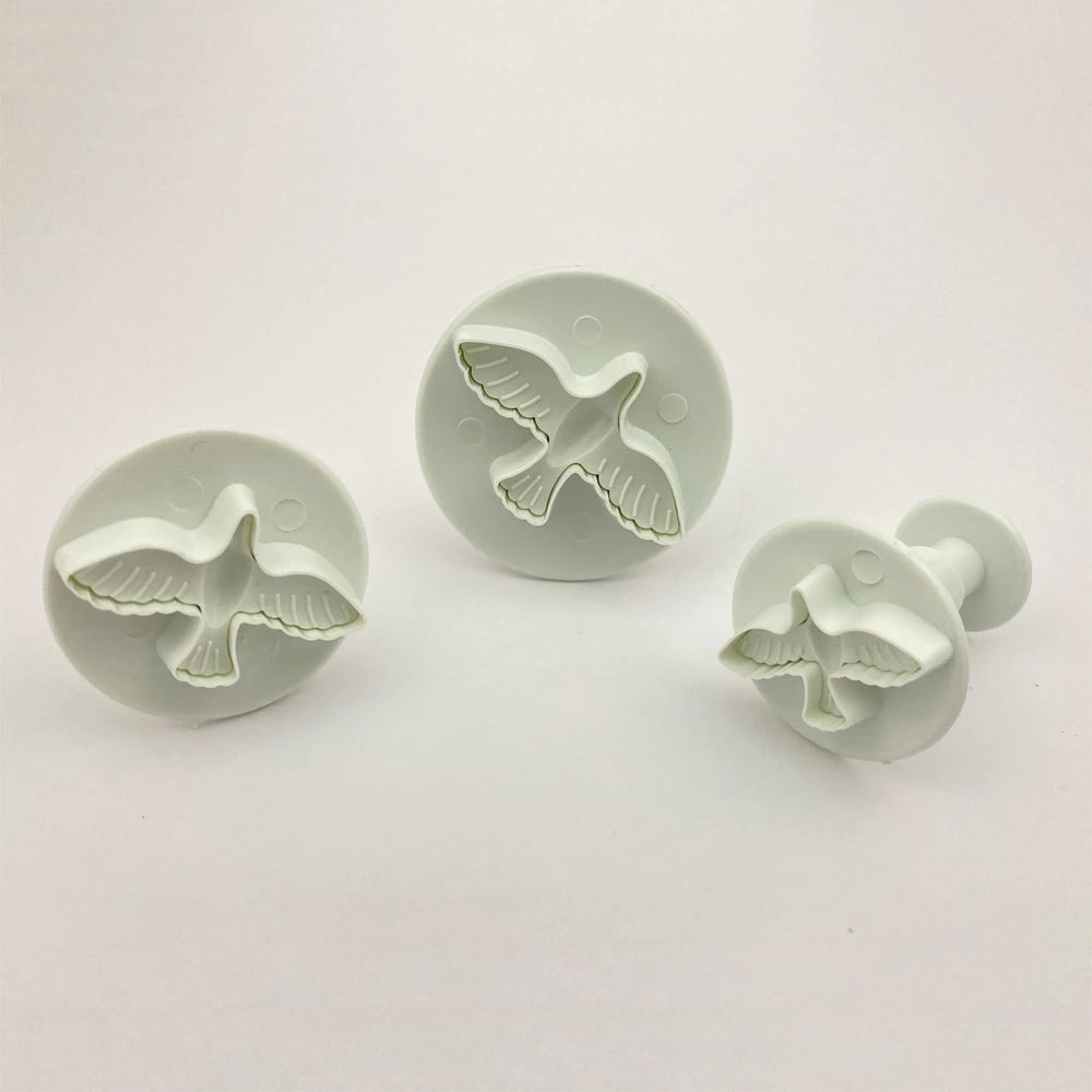 3 Moldes Palomas con Eyector