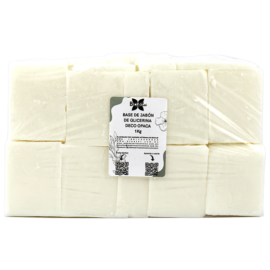 Base de Jabón De Glicerina Deco Opaca 1Kg