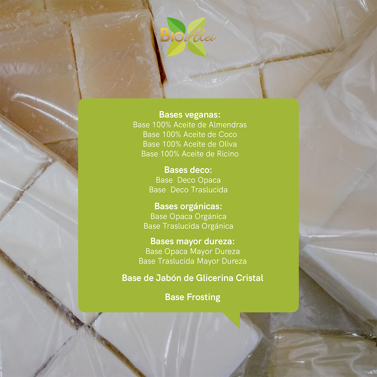 Base De Jabón De Glicerina Cristal Super Transparente 1kg