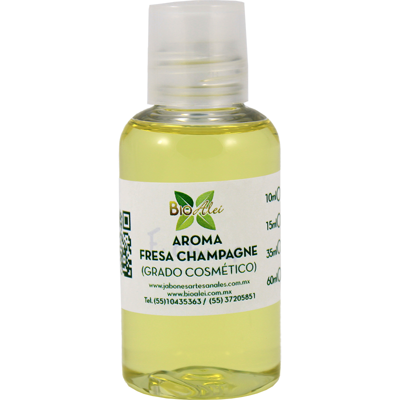 Aroma Grado Cosmético de Fresa Champagne