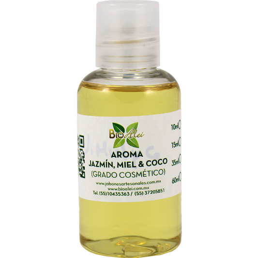 Aroma Grado Cosmético de Jazmín, Miel & Coco