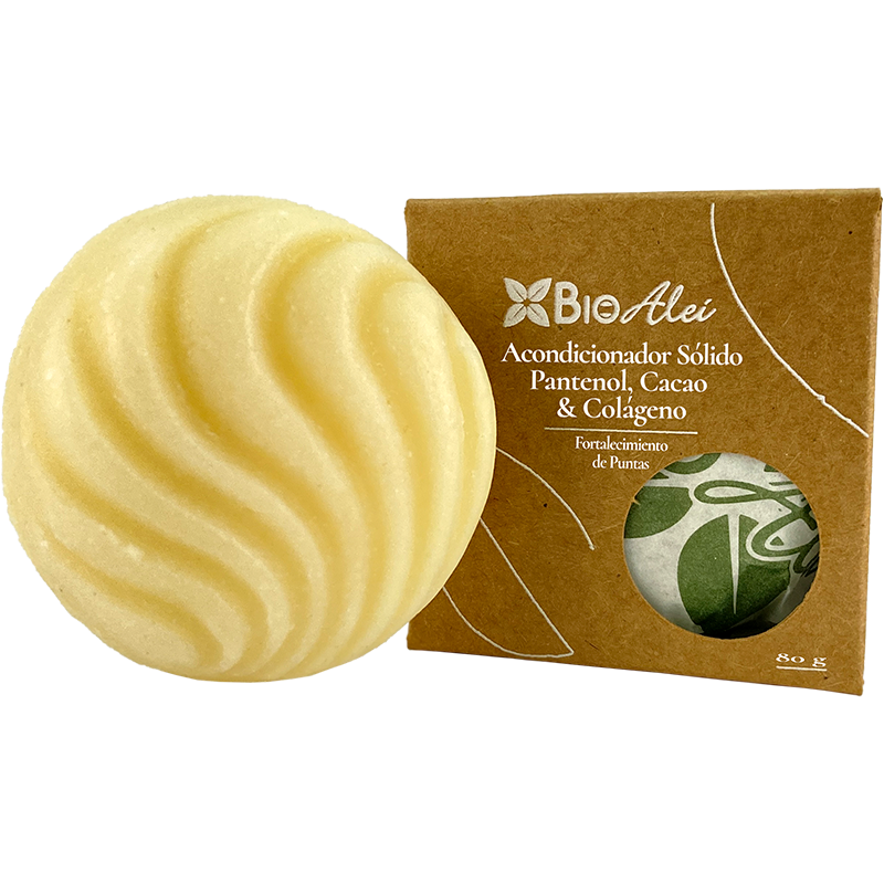 Acondicionador Sólido Pantenol, Cacao & Colágeno 80g