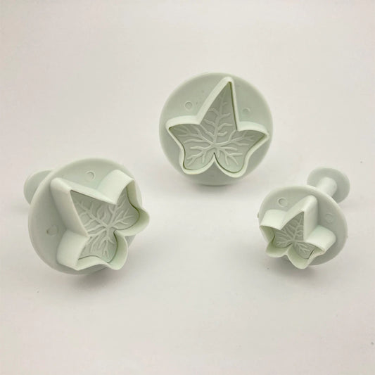 3 Moldes Hojas de Otoño