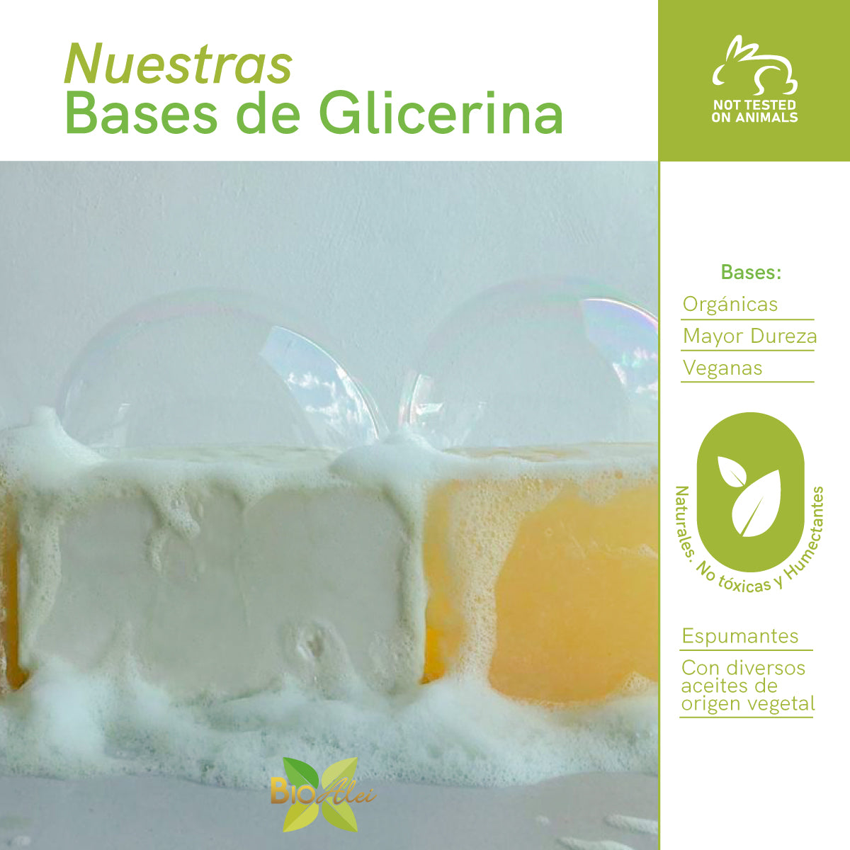 Base De Jabón De Glicerina Cristal Super Transparente 1kg