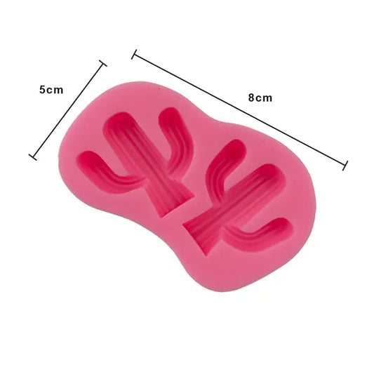 Molde de Silicón Cactus Dúo