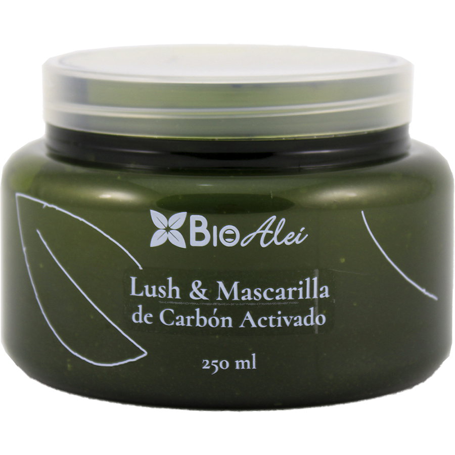 Lush & Mascarilla de Carbón Activado 250ML (NLB)