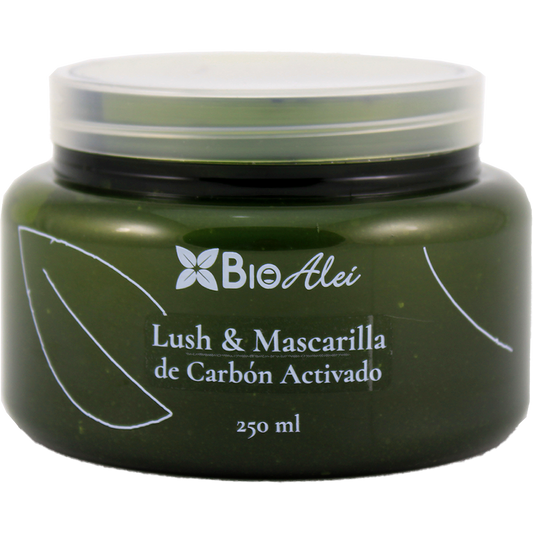 Lush & Mascarilla de Carbón Activado 250ML (NLB)