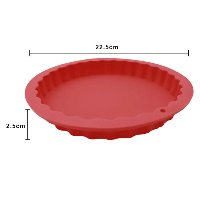 Molde de Silicón Circular Tarta