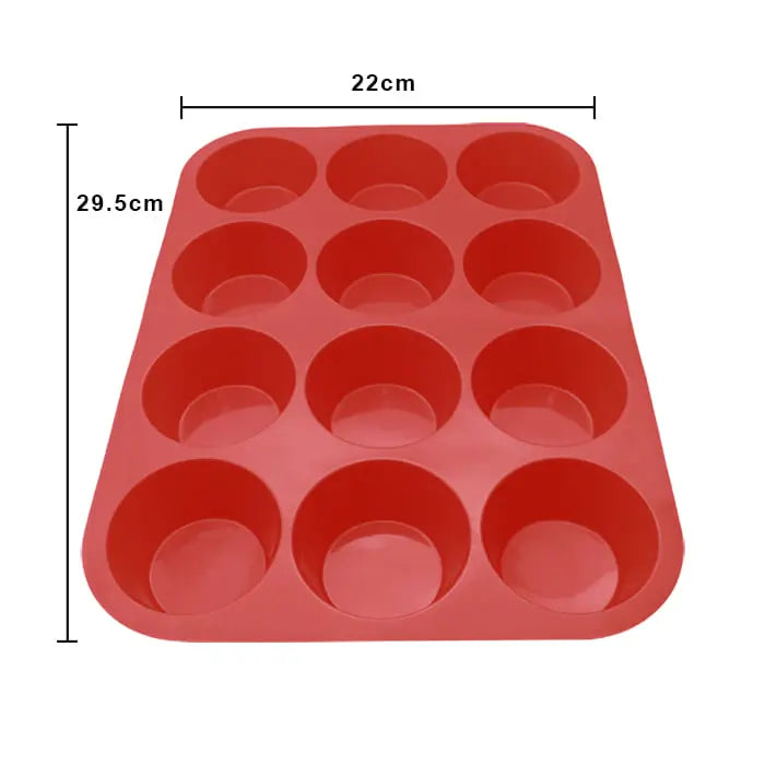 Molde de Silicón Cupcake