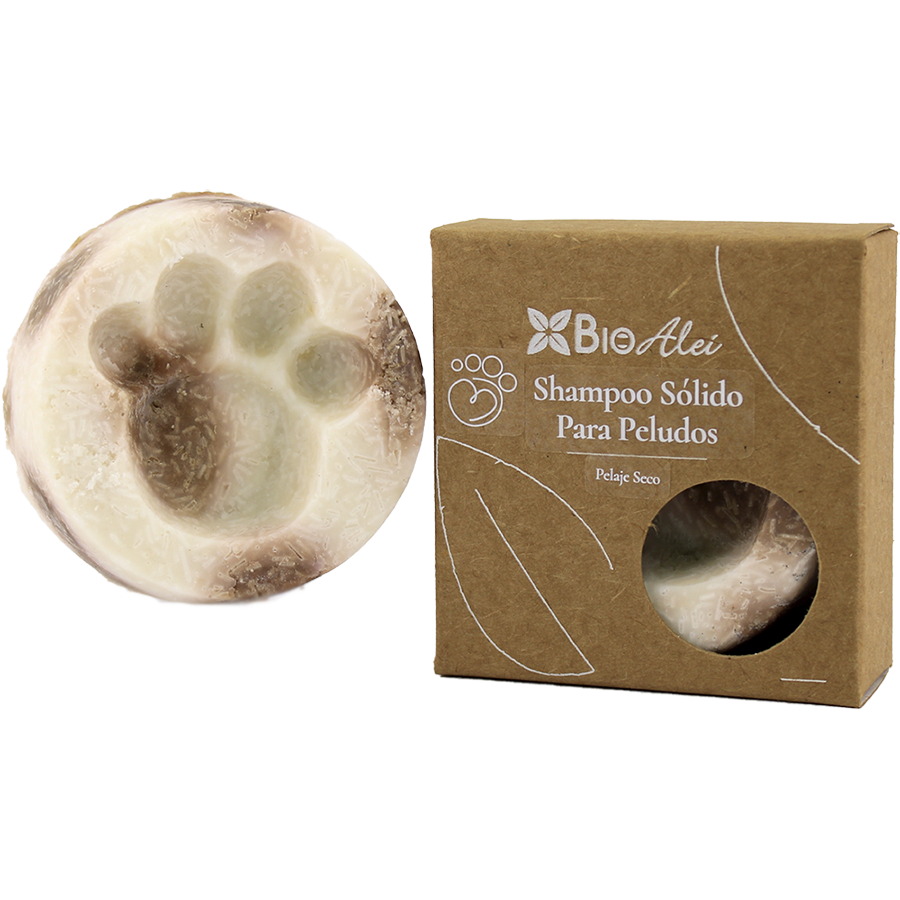 Shampoo Sólido Para Peludos Pieles Secas 90G (NLB)