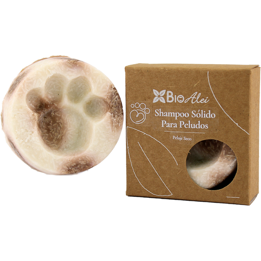 Shampoo Sólido Para Peludos Pieles Secas 90G (NLB)