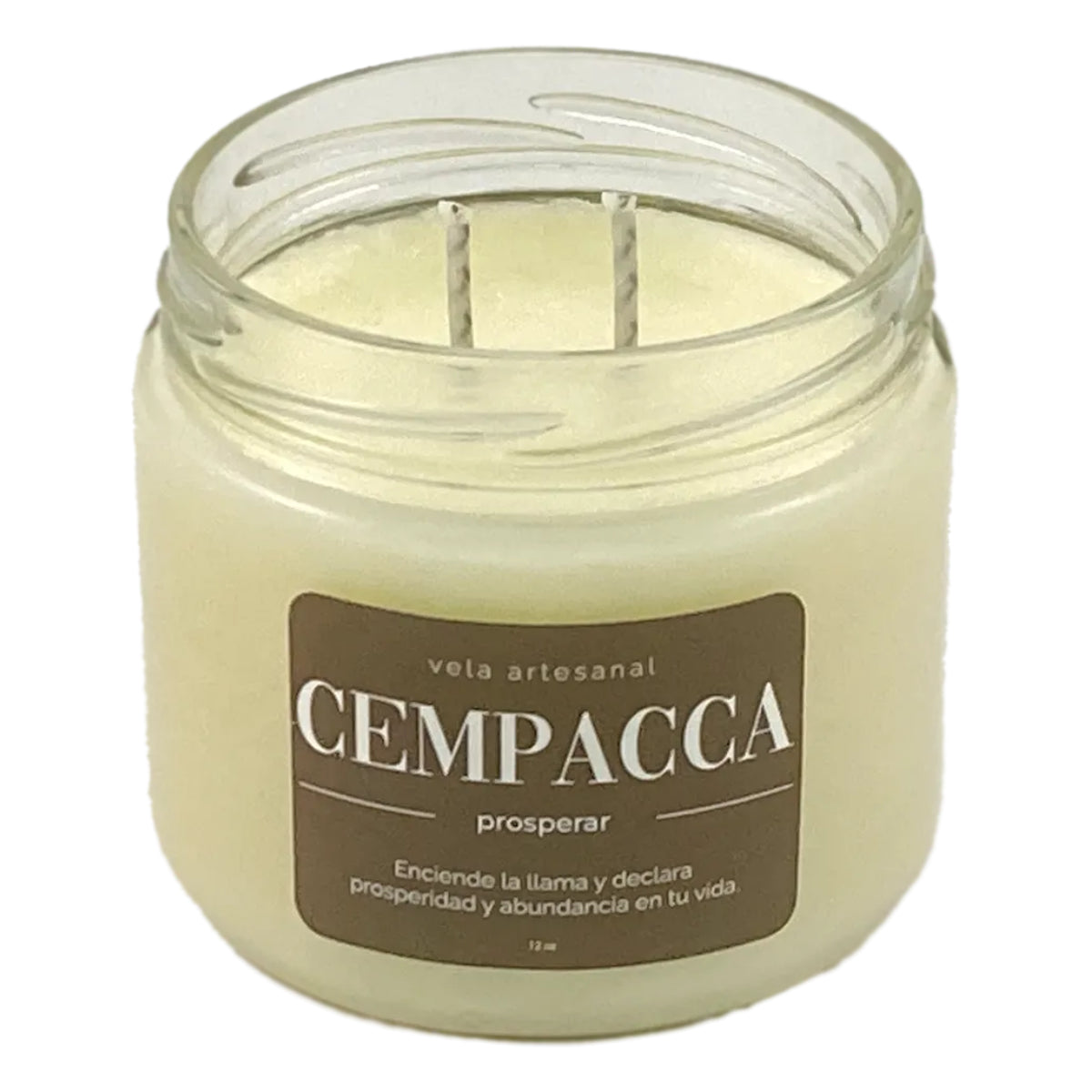 Velas Artesanales Cempacca (Prosperar) 12oz