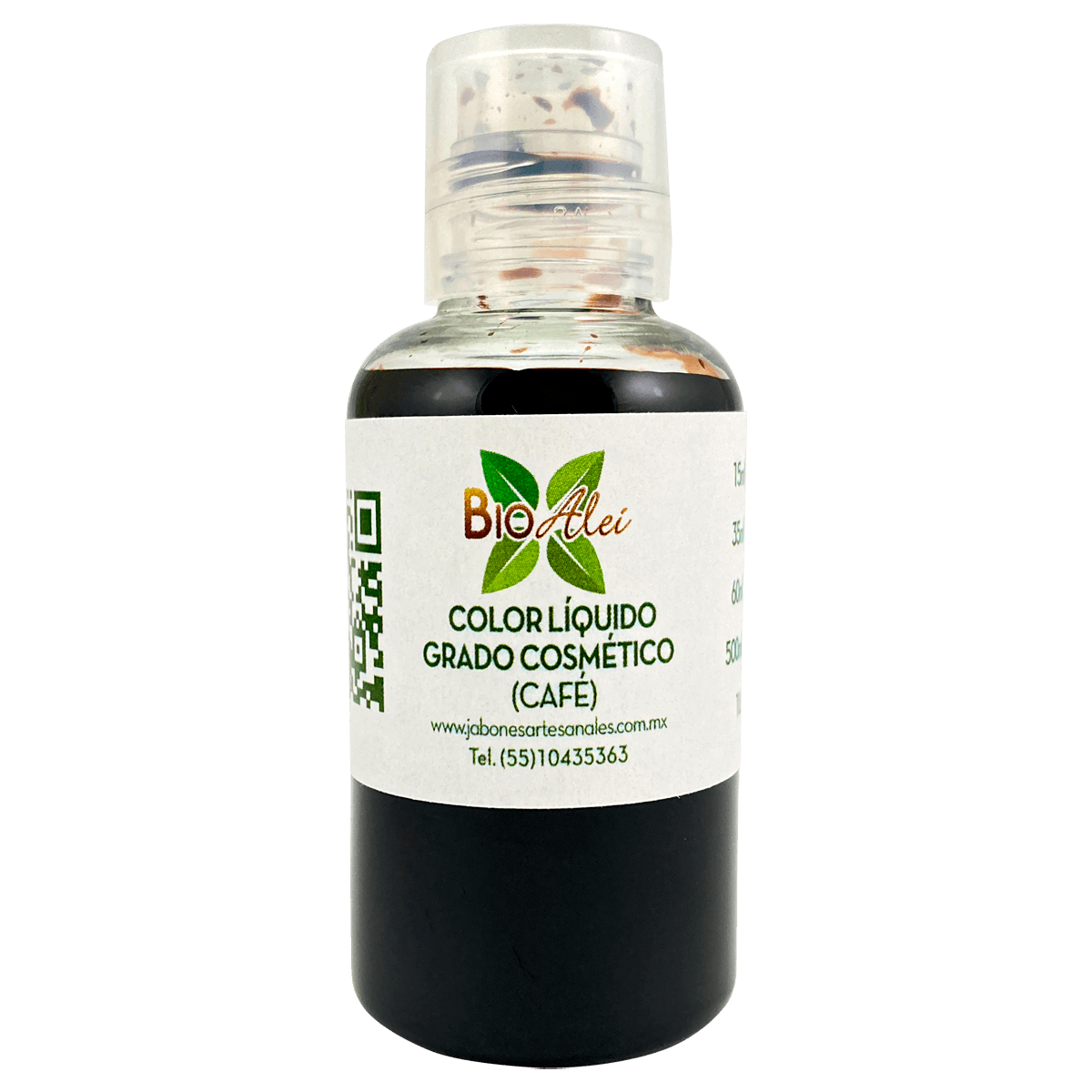 Color Líquido Grado Cosmético Café