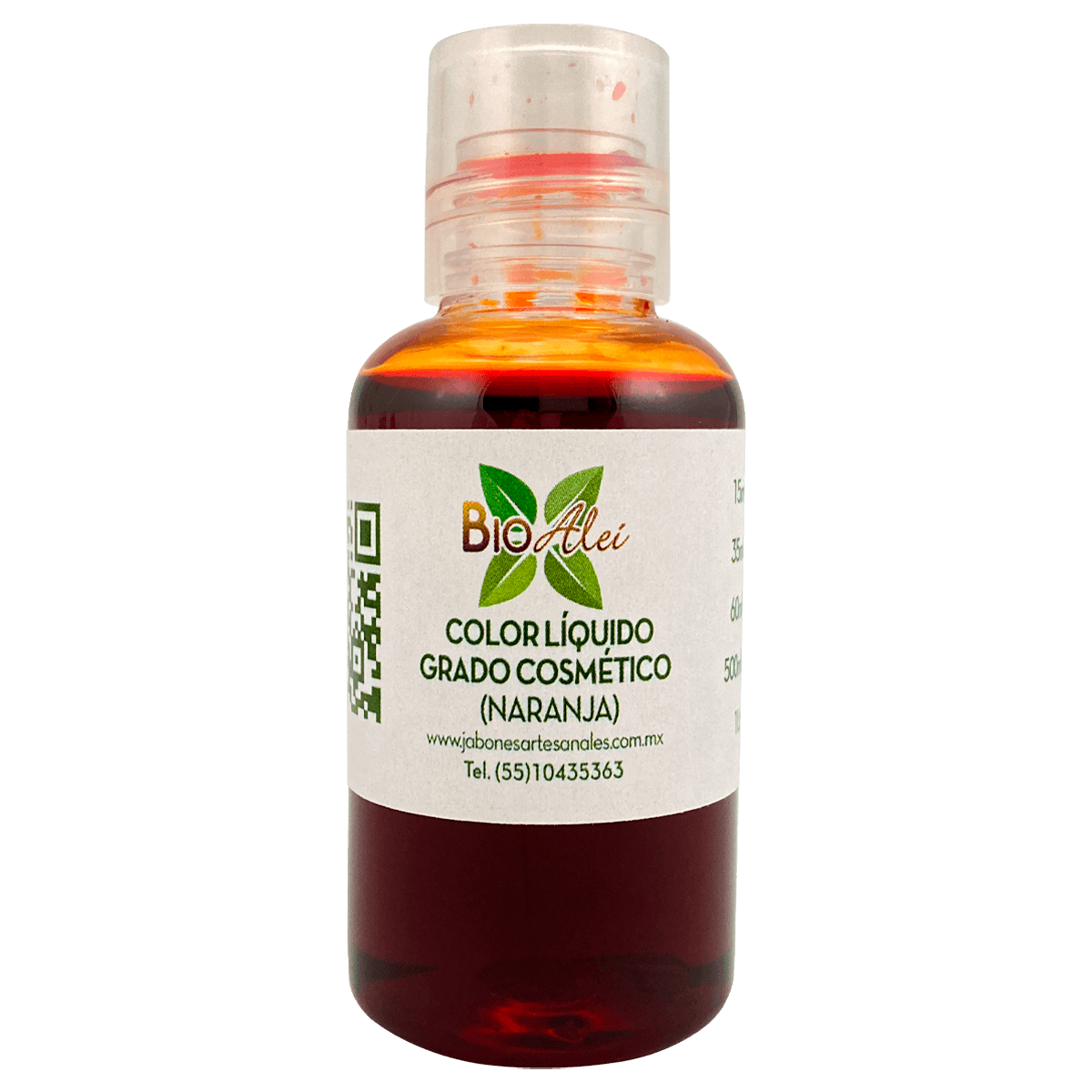 Color Líquido Grado Cosmético Naranja
