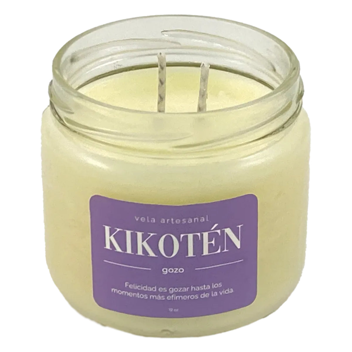 Velas Artesanales Kikotén (Gozo) 12oz