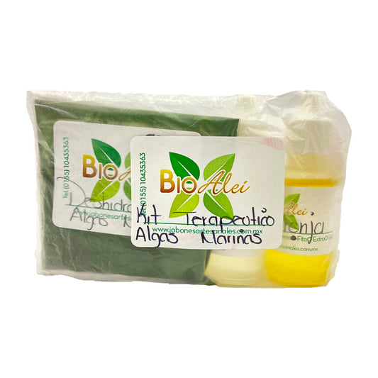 Kit Terapéutico 11 (Extracto, Aroma Toronja y Exfoliante de Algas Marinas)