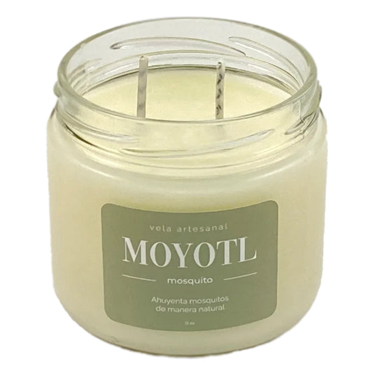 Velas Artesanales Moyotl (Mosquito) 12oz