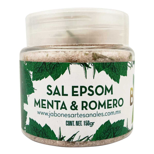 SAL EPSOM DE MENTA & ROMERO 150G