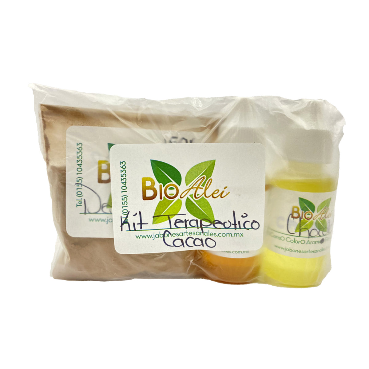 Kit Terapéutico 12 (Extracto Cacao , Aroma Chocolate y Exfoliante de Cocoa)